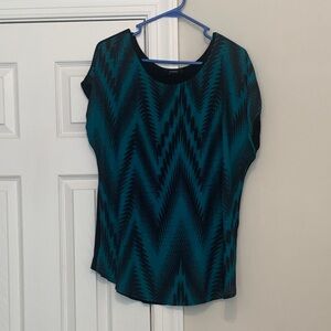 Green and Black shirt size 1X